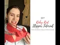 DIY Ruby Red Slipper Tutorial - by Gather Designs