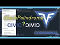 Check Palindrome CodeSignal PHP
