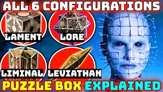 Decoding All The 6 Forms of Hellraiser s Puzzle Box - Explored