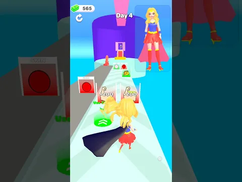 I tried to make funny super hero girl best game #viral