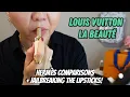 Download Lagu Louis Vuitton LA BEAUTÉ Unboxing \u0026 First Impressions | Lipstick Jailbreaking! Hermès  Comparisons
