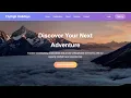 How to Make a Travel Website using JS Fully Responsive Design