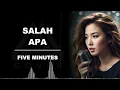 Lagu SALAH APA _ FIVE MINUTES _ AL COVER versi cewek