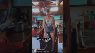 Yoga hack for Boat Life