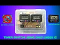 HOW TO MAKE A TIMER SWITCH WITHOUT USING ARDUINO CONTROL ANY AC LOADS ON AND OFF ACCURATE TIME