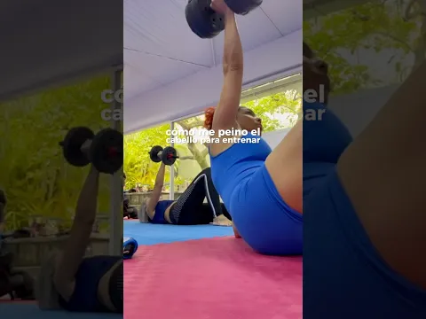 Cómo peinar  el cabello para entrenar