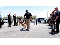 K-9 Funeral in Troy Illinois