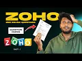 ZOHO Coding Questions part - 1 ZOHO Interview process prep dude tamil