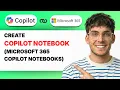How to Create a Copilot Notebook Microsoft 365 Copilot Notebooks 2026 Full Guide