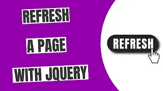 Refresh a Page With JQuery - HowToCodeSchool com