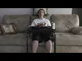 Huanuo Adjustable TV Tray Table assembly and review