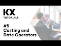 Intro to kdb and q Tutorial Casting and Date Operators