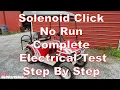 EZGO Solenoid Click but No Run