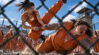 Prison Boss Bullies the Newcomer—Unaware She’s a Kung Fu Master Who KOs Her in One Hit!