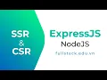 SSR CSR Sever side rendering Client side rendering