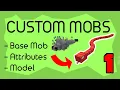 Make Your Own CUSTOM MOBS 1 Minecraft Data Pack Tutorial