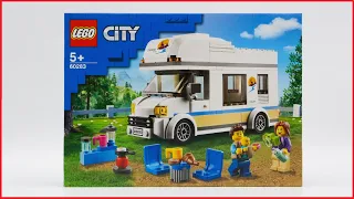 LEGO City 60283 Holiday Camper Van Speed Build Review