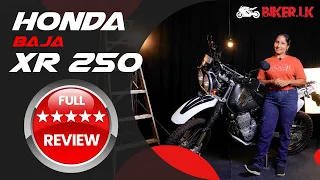 honda baja xr 250 full review biker lk