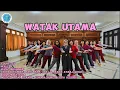 Download Lagu WATAK UTAMA Choreo by. Nani Bram (INA) \u0026 Jeanie Atmaja (INA) | Demo | Line Dance | ULD DKI 7
