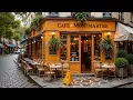Download Lagu Romantic Jazz at an Outdoor Café in Montmartre ☕Chill Bossa Nova \u0026 Elegant Jazz for Work, Relaxation