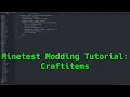 Minetest Modding Tutorial Craftitems