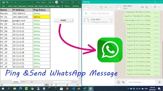 Download How to send Ping results to Whatsapp | Excel MP3