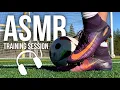 ASMR Individual Training Session for Soccer Football in Nike Mercurial Superfly 5