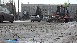 Почти 12 тысяч кубометров снега уже вывезли из Омска с начала сезона