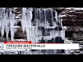 Deep freeze ice storm frozen waterfalls avalanches ghost snow and more on today s TNWD