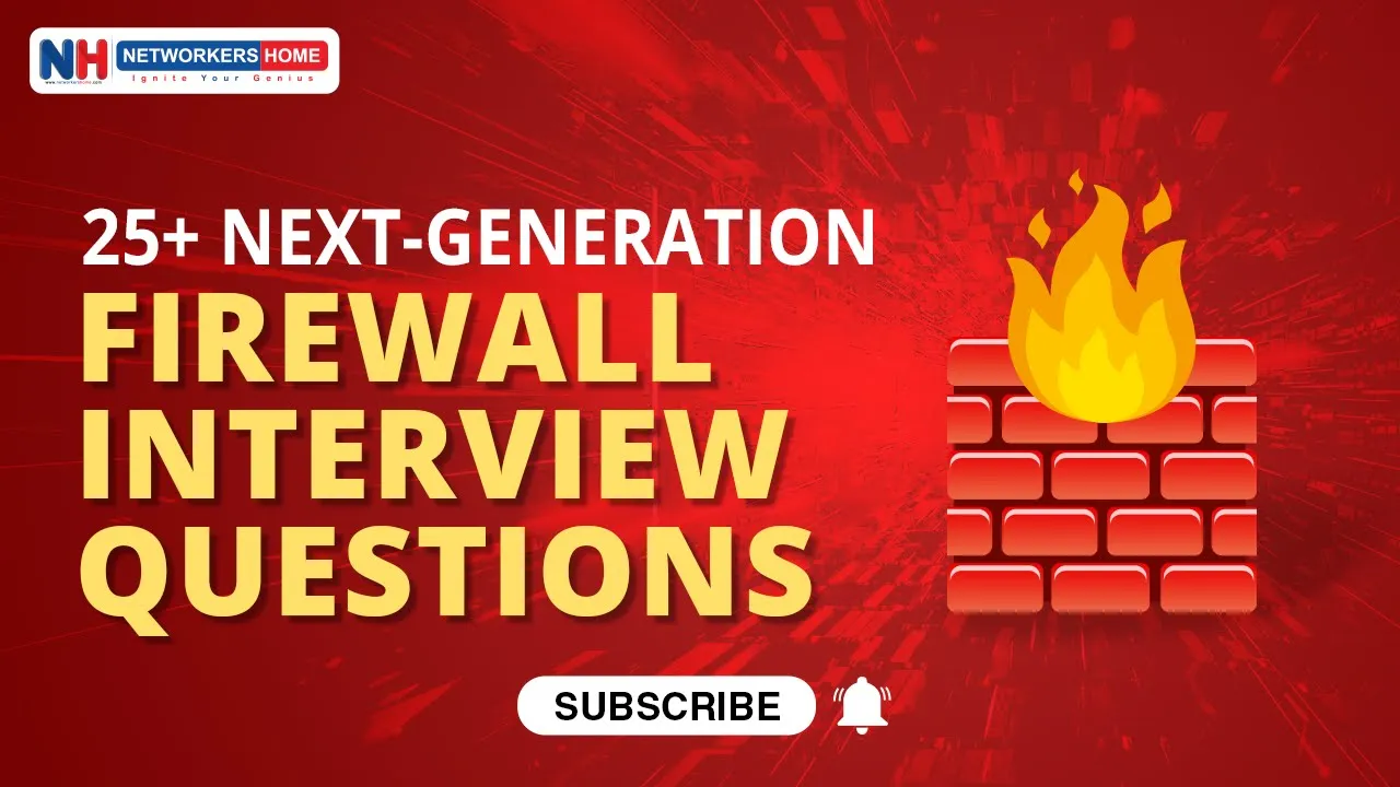 25+ Next-Generation Firewall Interview Questions | #ngfw #CyberSecurity #NetworkSecurity #ITCareer