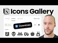 The EASIEST Way to Copy Paste or Download the Default Notion Icons