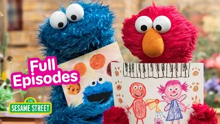 Elmo & Friends Makes Art! 🖌️🎨 | FOUR Sesame Street Full Episodes