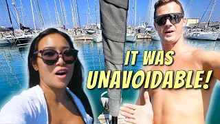 FIRST time MED-MOORING in ROME Italy – Ep 154