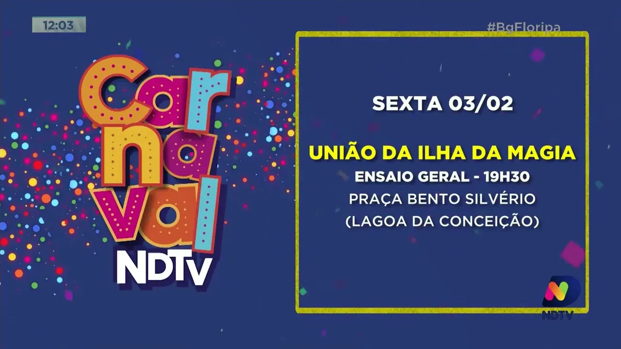 Confira a agenda dos eventos de Carnaval na Grande Florianópolis nesta semana