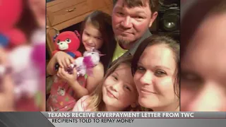 Some Texans asked to pay back unemployment benefits