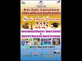 Download Lagu Asia Vedic International ll Culture and Research Spoorthy Academy ll Live Grand Award Cermony - 2025