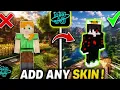How to Add Skin in MJ Launcher Minecraft Java on Android Easy Tutorial 2026