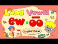 The Letters E and W - ew Long Vowel oo Phonics Mix