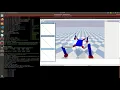 Ardupilot walking robot pyBullet simulation
