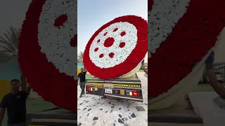 أكبر باقة زهور في العالم لأمي 