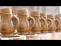 Lagu Terracotta Clay Jug Making with Slip Casting | Whole Earthenware Slip Casting \u0026 Pottery kiln Process
