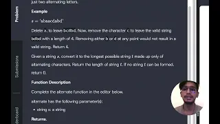 Two Characters HackerRank Solution String Problems