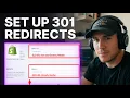 How to Set Up 301 Redirects in Shopify 2026 URL Redirects