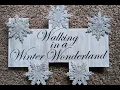 NEW Dollar Tree Christmas DIY 2020 Winter Wonderland