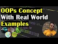 JAVA OOPs Clear Your OOPs Concept With Real World Examples Object Oriented Programming Class