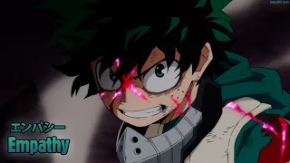  amv lyrics boku no hero academia world heroes mission theme song empathy asian kung fu 