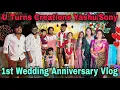 Lagu U Turns Creations Yashu/Sony 1st Wedding Anniversary Vlog || పెళ్లి రోజు Vlog || It’s Me LayaVinay
