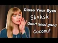 Download Lagu ASMR Trigger Words for Sleep 💤 Ear to Ear Whispers, Hand Movements, Eyes Closed, Anticipatory