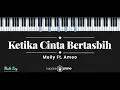 Ketika Cinta Bertasbih - Melly feat Amee (KARAOKE PIANO - MALE KEY)