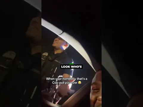 When Your Homie Becomes a Cop 😂
